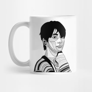 Jungwon line-shaded Mug